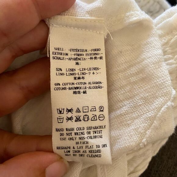 We the Free, sleeveless, linen/cotton blend top - Picture 7 of 9